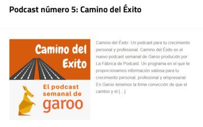 Podcast número 5: Camino del Éxito