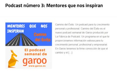 Podcast número 3: Mentores que nos inspiran