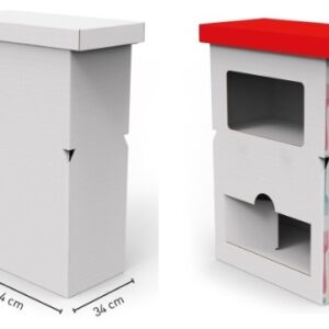 mesa portatil de cartón