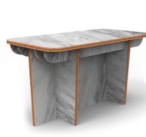 muebles de cartón fáciles mesa