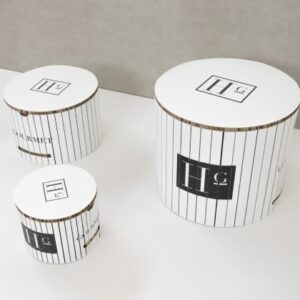 Cajas redondas para perfumeria y cosmetica elegantes y personalizables muy resistentes
