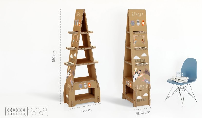 La importancia de la publicidad en carton, PLV y stands de cartón en el retail